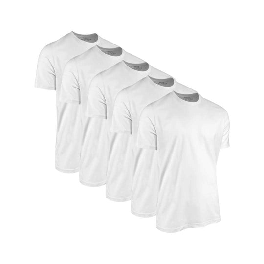 White Tee - 5 Pack